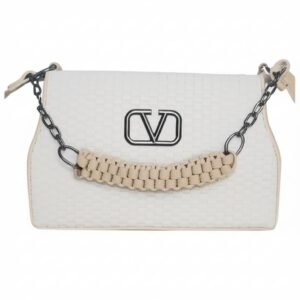 white small hand bags